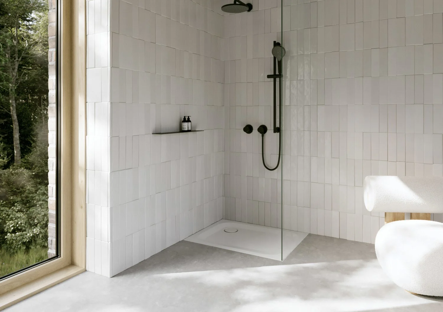 Bette Ultra Duschwanne superflach 90 x 80 x 2,5 cm mit Minimum-Wannenträger Bild 4