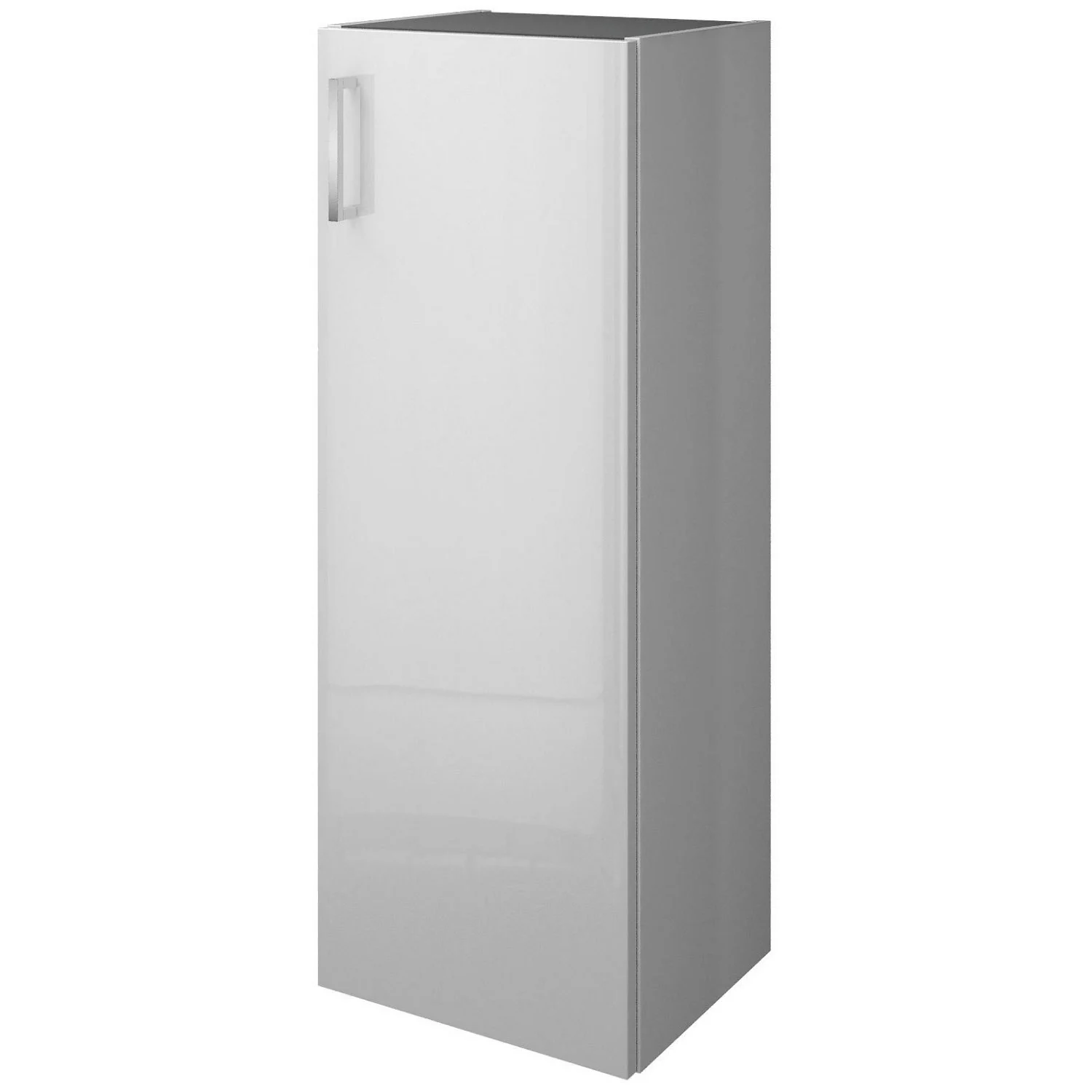 burgbad Eqio Halbhoher Schrank 35 x 32 x 96 cm Rechts, mit Stangengriff P95