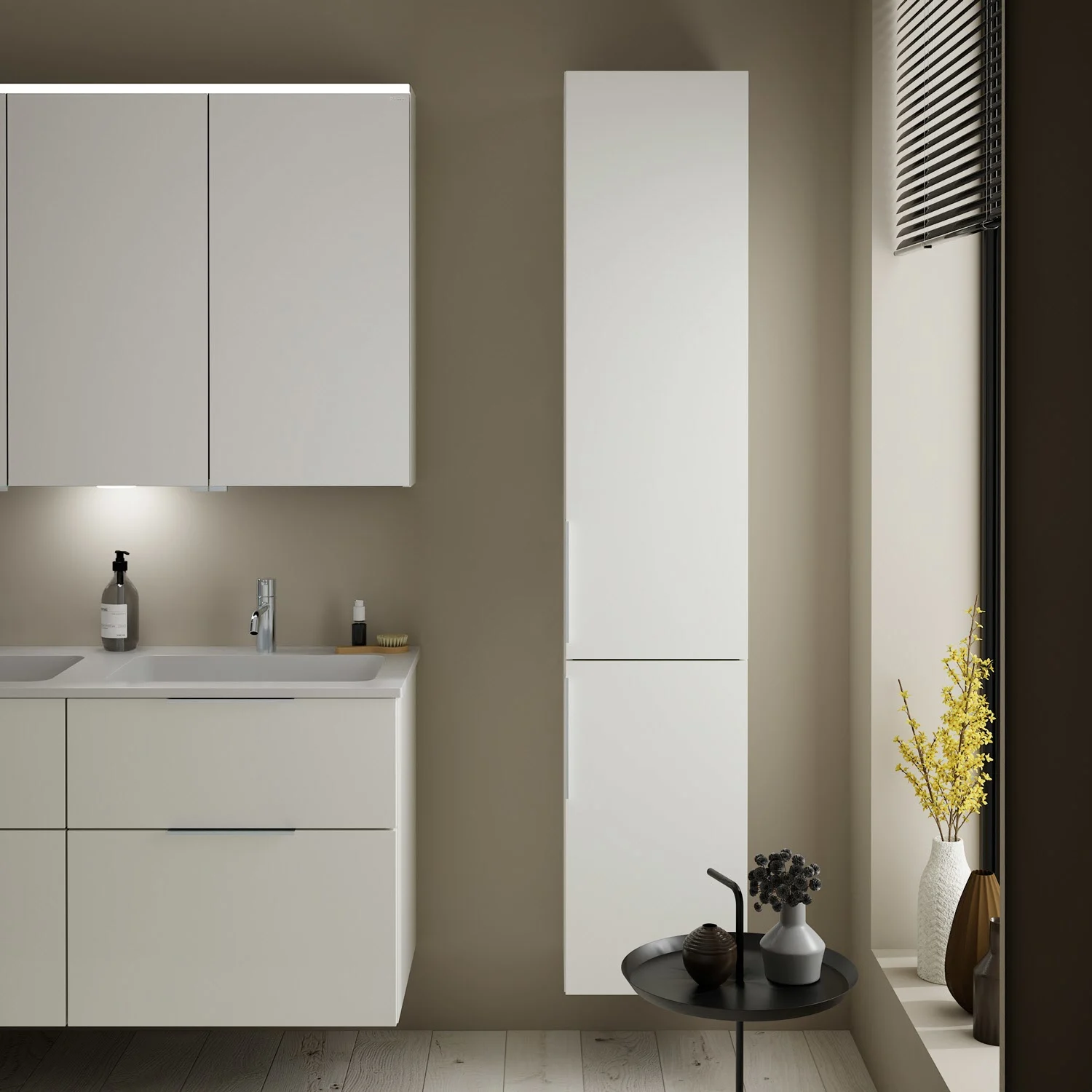 burgbad Eqio Hochschrank 35 x 32 x 176 cm Rechts, mit Griff G0146 Bild 6