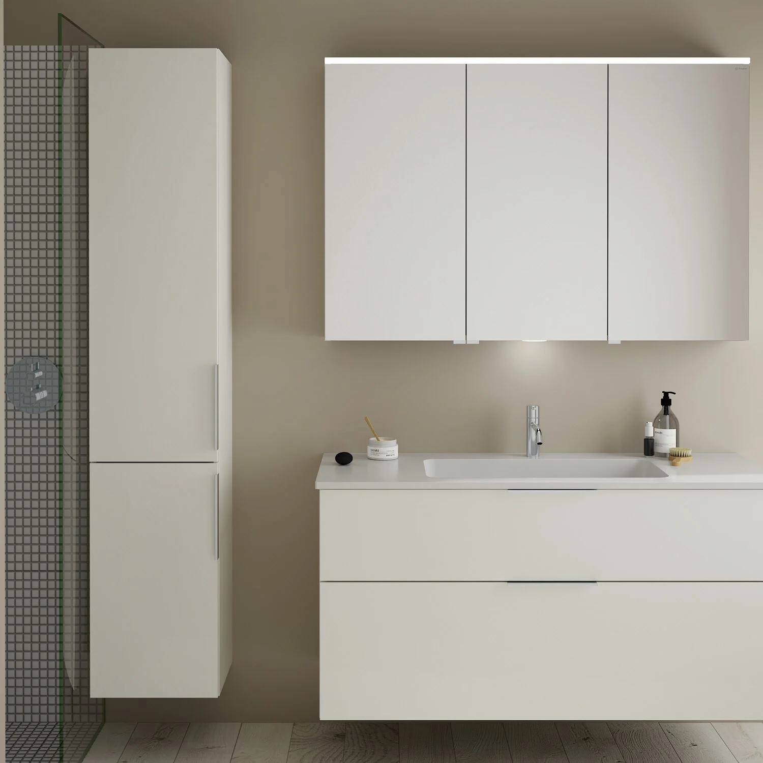 burgbad Eqio Hochschrank 35 x 32 x 176 cm Links, mit Griff G0146 Bild 5