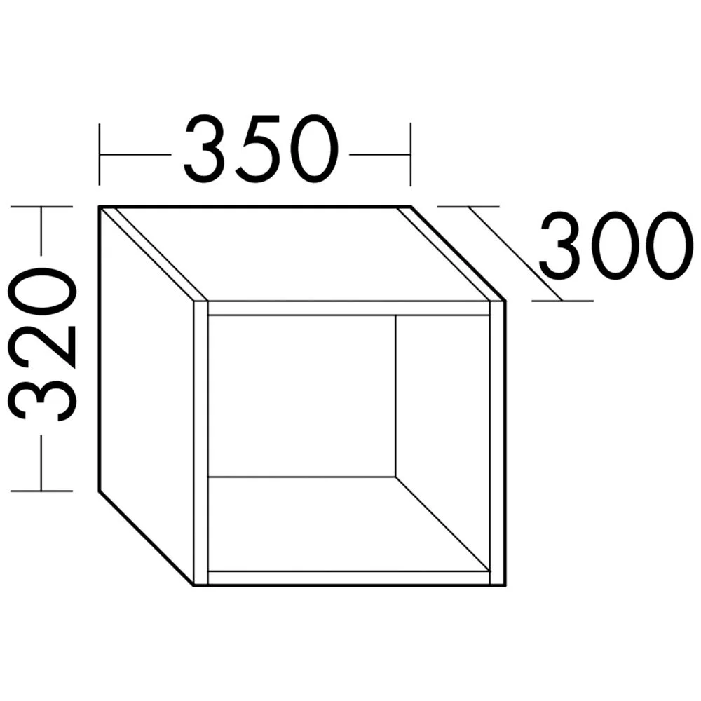 burgbad Eqio Regal 35 x 30 x 32 cm Bild 5