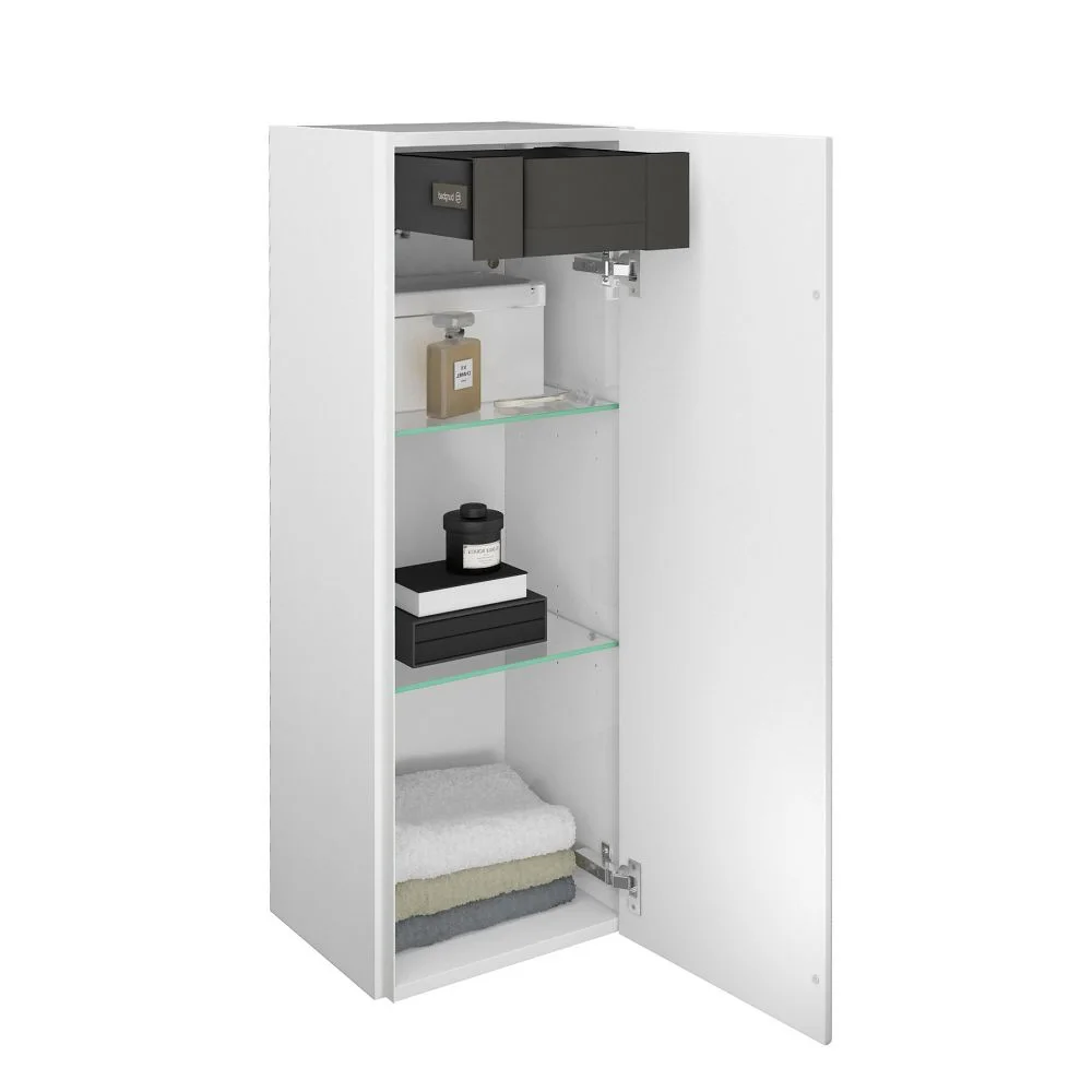 burgbad Iveo Halbhoher Schrank 35 x 32 x 96 cm Rechts Bild 2