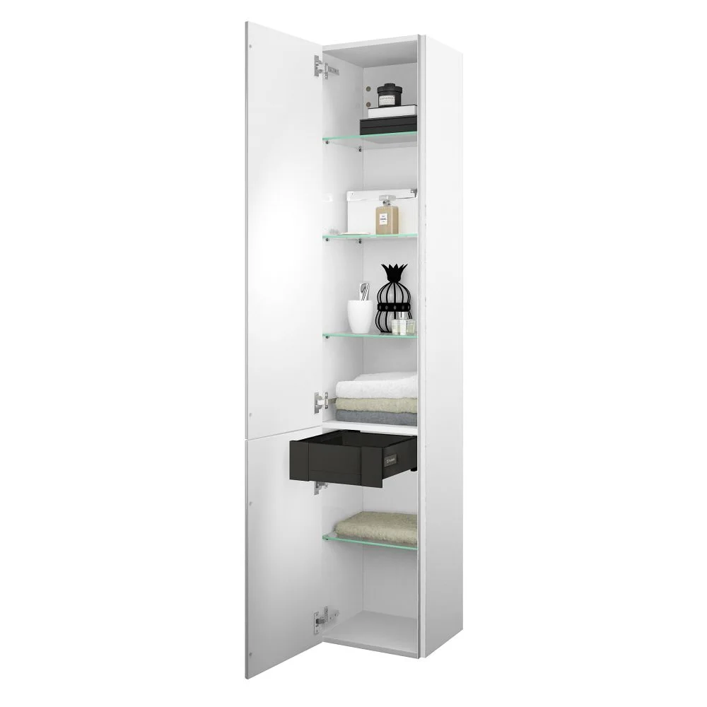 burgbad Iveo Hochschrank 35 x 32 x 176 cm Links Bild 2