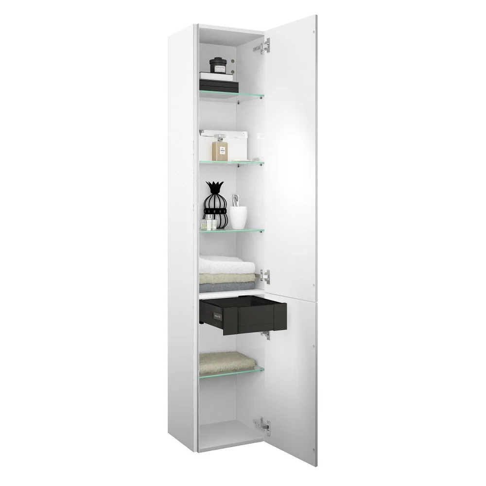 burgbad Iveo Hochschrank 35 x 32 x 176 cm Rechts Bild 2