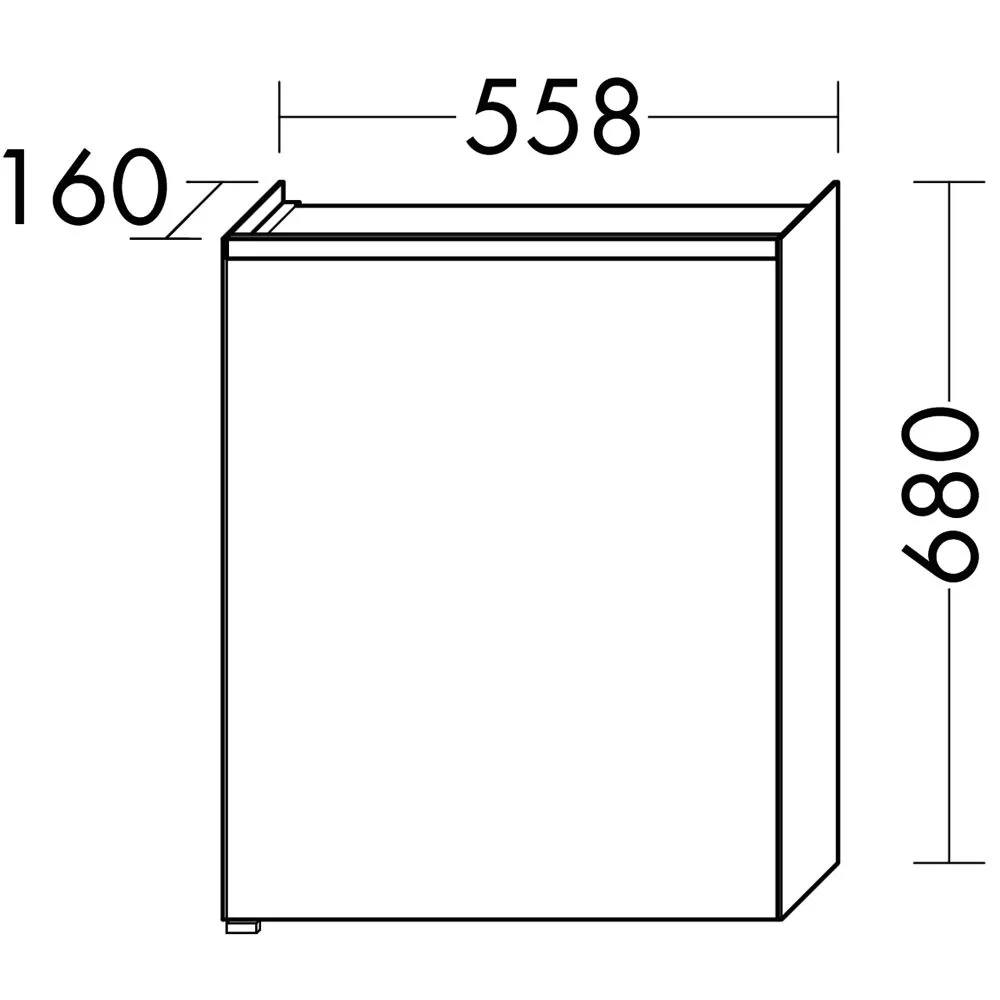 burgbad Iveo Spiegelschrank mit LED-Beleuchtung 55,8 cm Bild 2