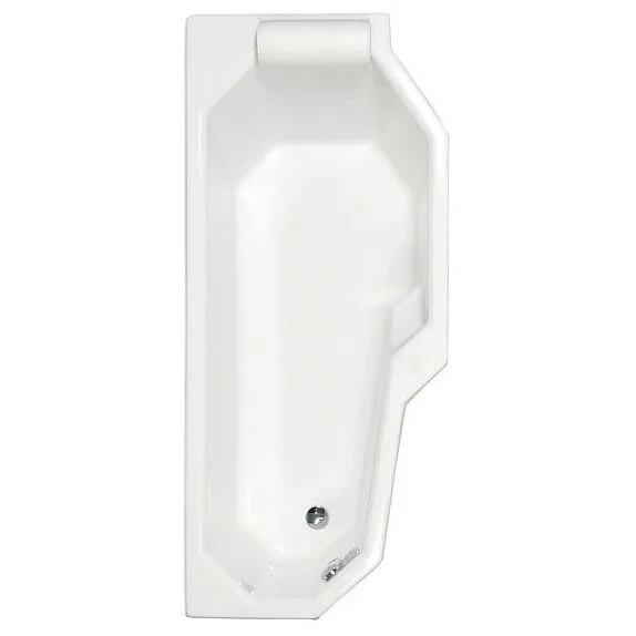 Caribia La Petite Raumspar-Badewanne 170 x 75 cm rechts