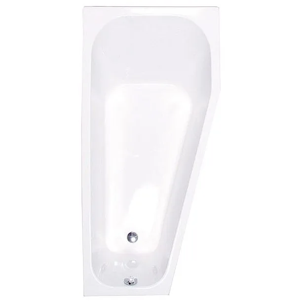 Caribia Picco Raumspar-Badewanne 170 x 80 cm rechts