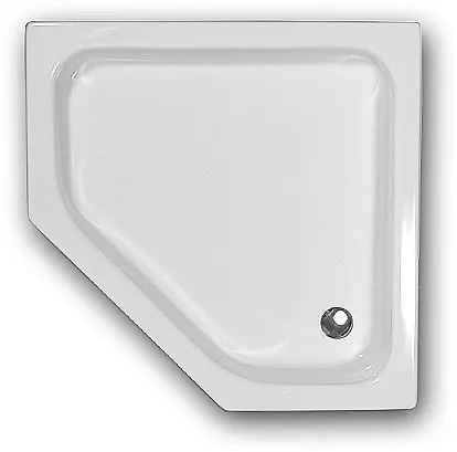 Caribia Corner 90 15 5-Eck-Duschwanne 90 x 90 cm