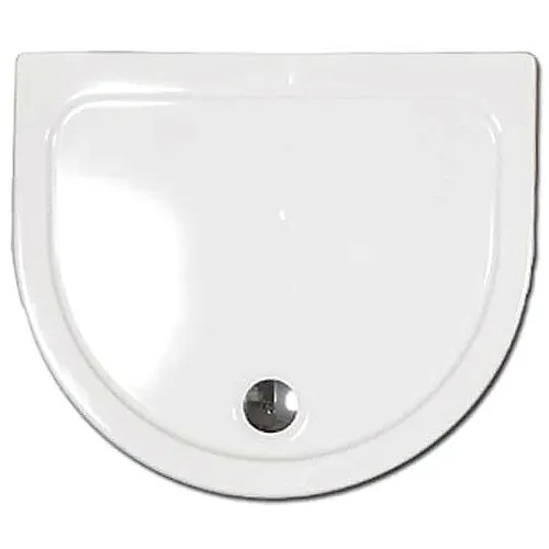 Caribia Halbkreis Duschwanne Floorline Agadon