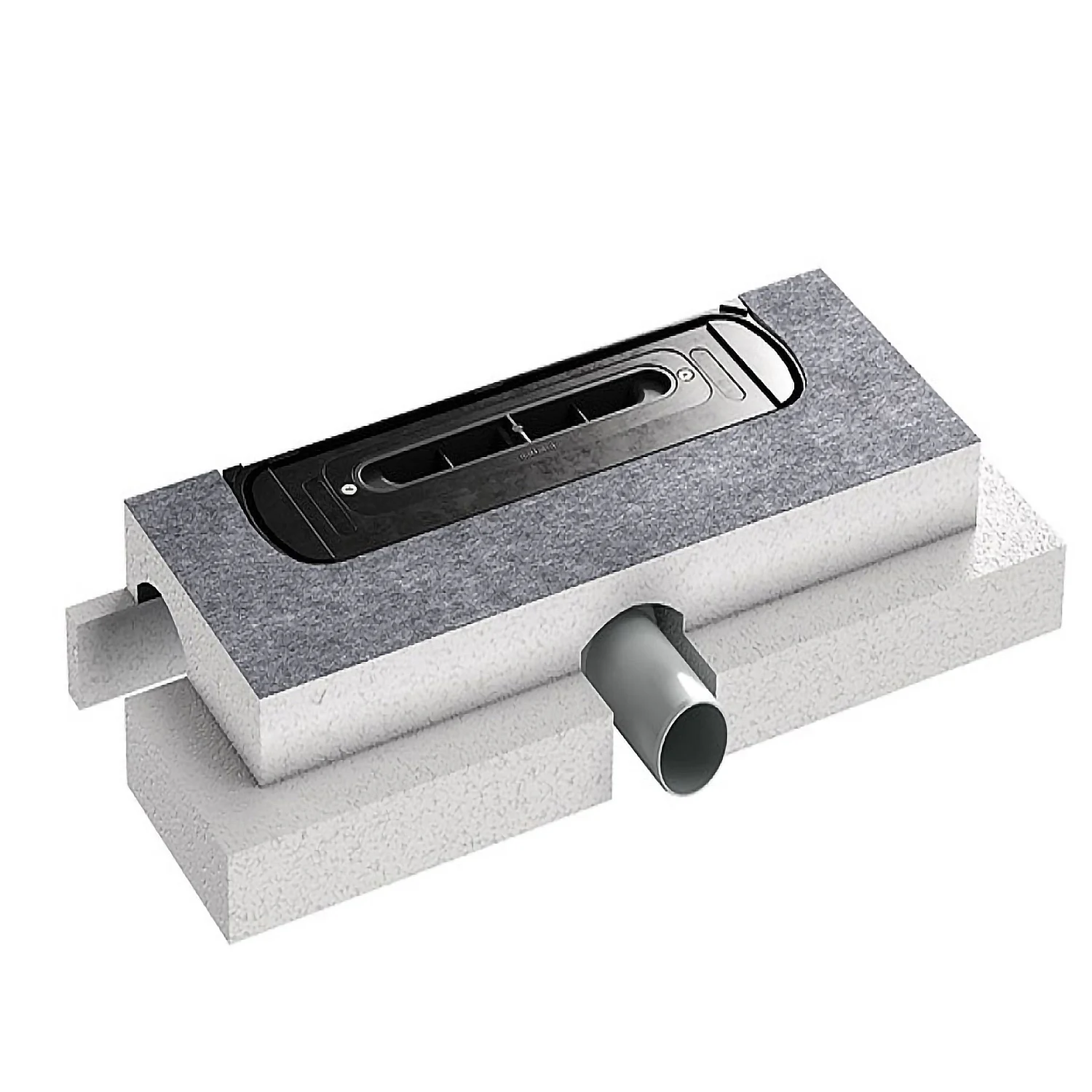 Dallmer DallFlex Ablaufgehäuse EPS-montiert, DN 50