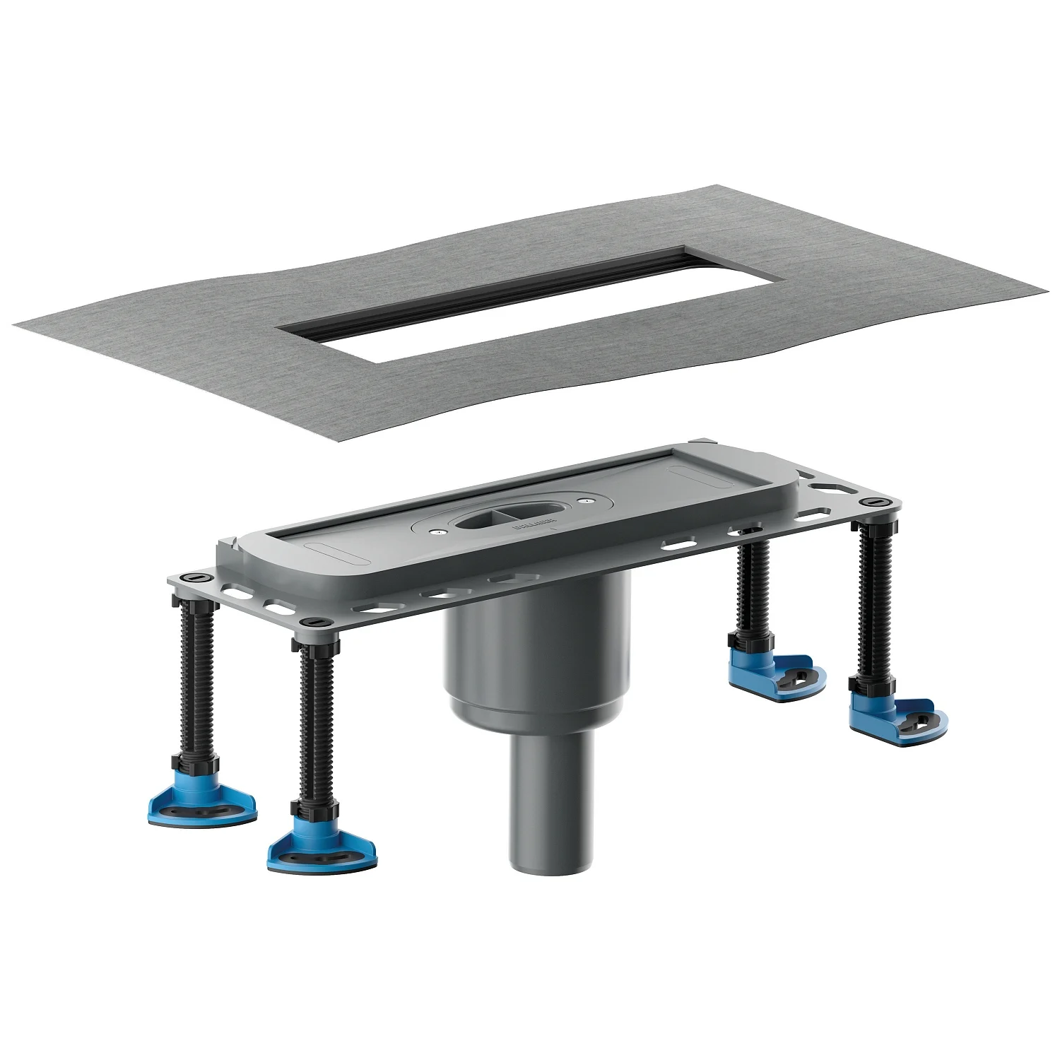 Dallmer DallFlex Ablaufgehäuse senkrecht, DN 50