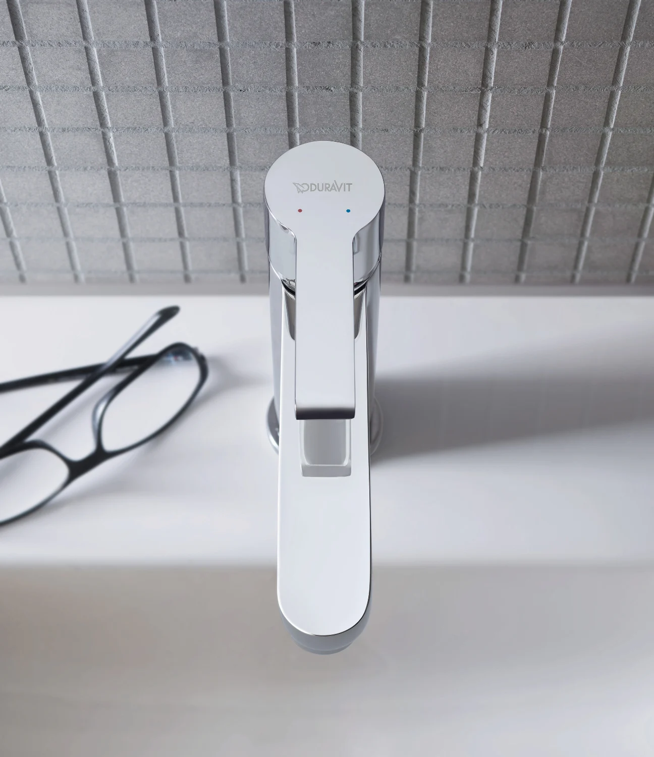 Duravit B.2 Einhebel-Waschtischmischer M mit Zugstangen-Ablaufgarnitur Bild 6