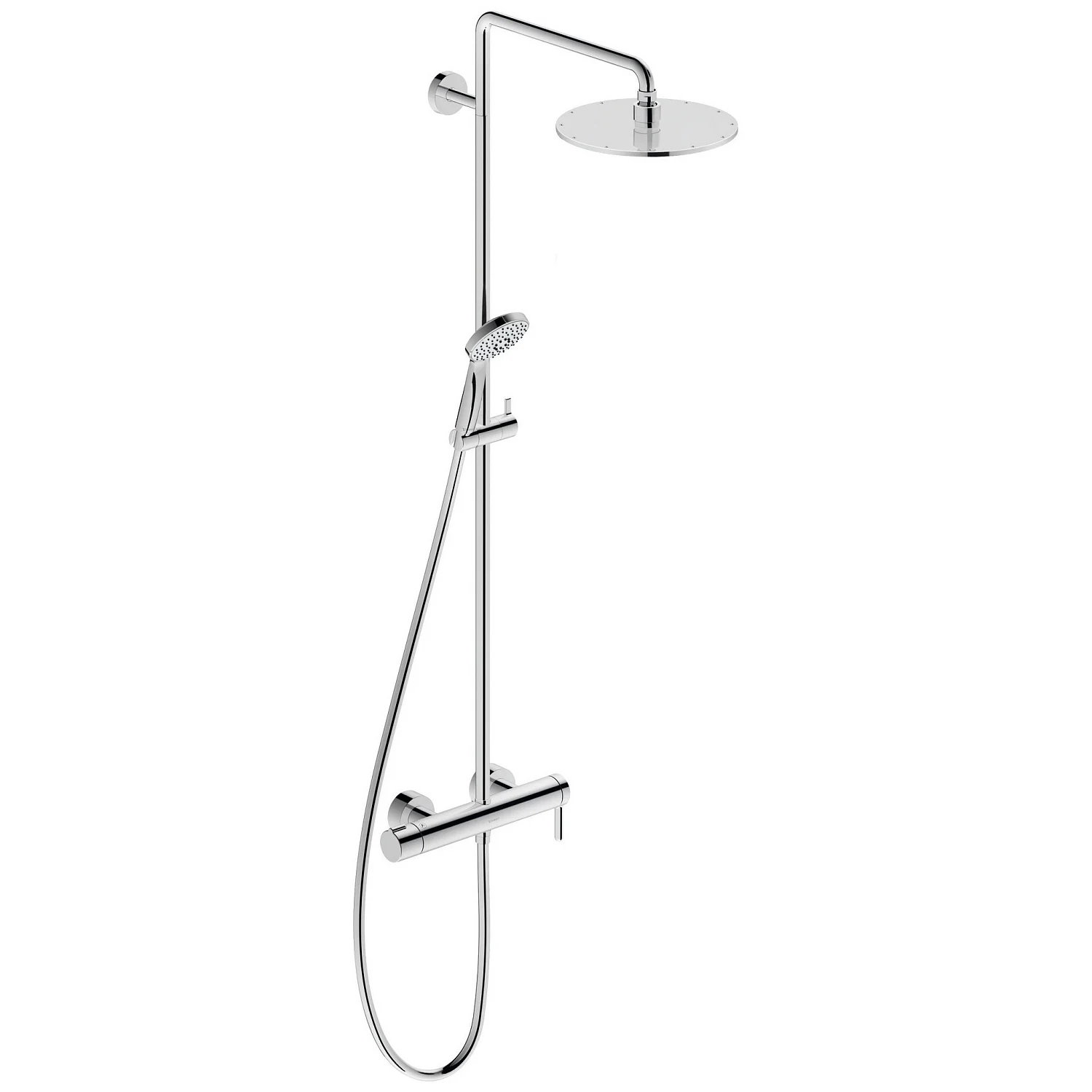 Armatura prysznicowa Duravit C.1 widok z boku, Duravit