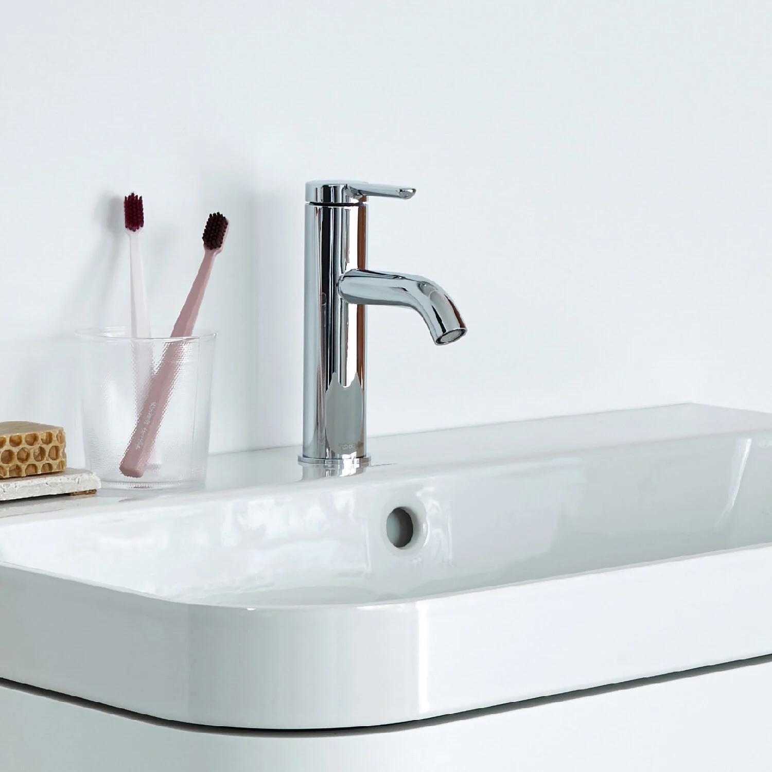 Duravit C.1 Einhebel-Waschtischmischer M mit Zugstangen-Ablaufgarnitur Bild 8