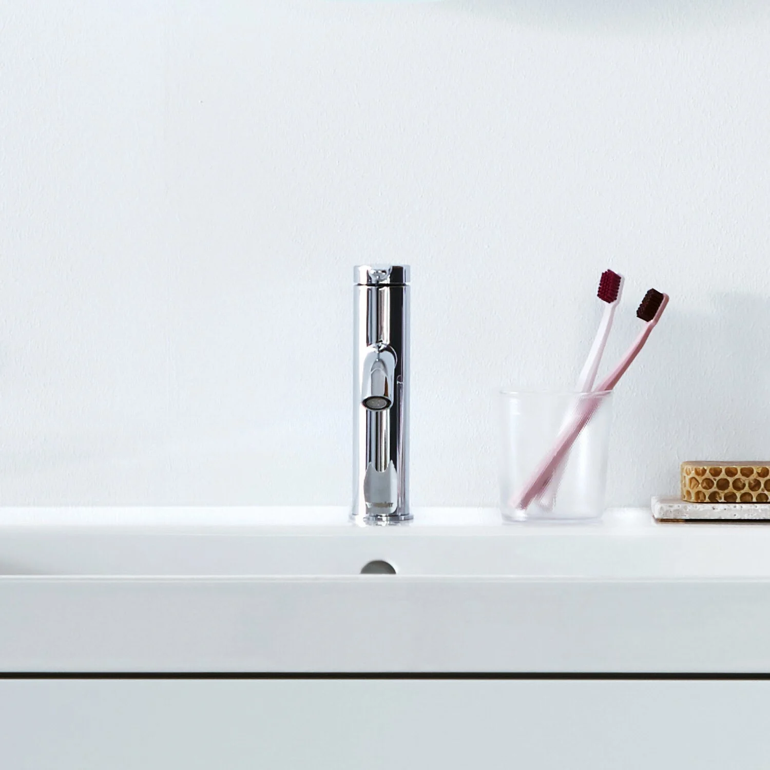 Duravit C.1 Einhebel-Waschtischmischer M mit Zugstangen-Ablaufgarnitur Bild 9