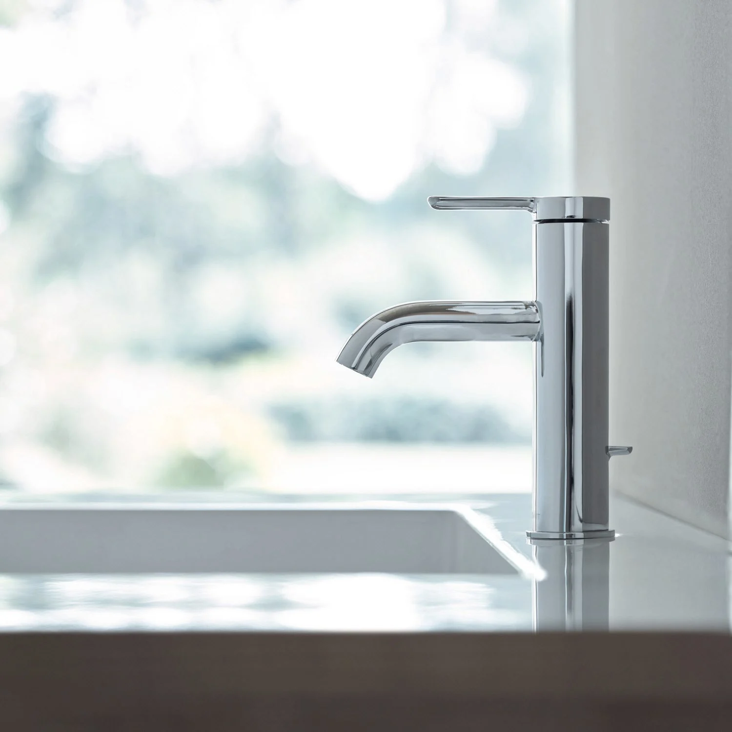 Duravit C.1 Einhebel-Waschtischmischer M mit Zugstangen-Ablaufgarnitur Bild 10