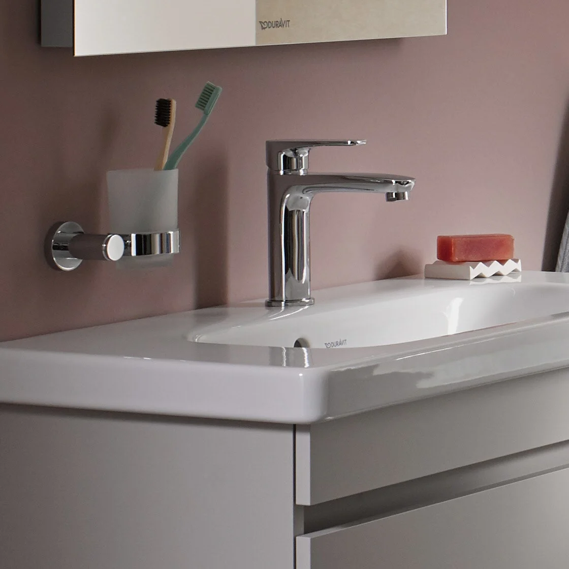 Duravit D-Code Glashalter, Glas rechts Bild 8