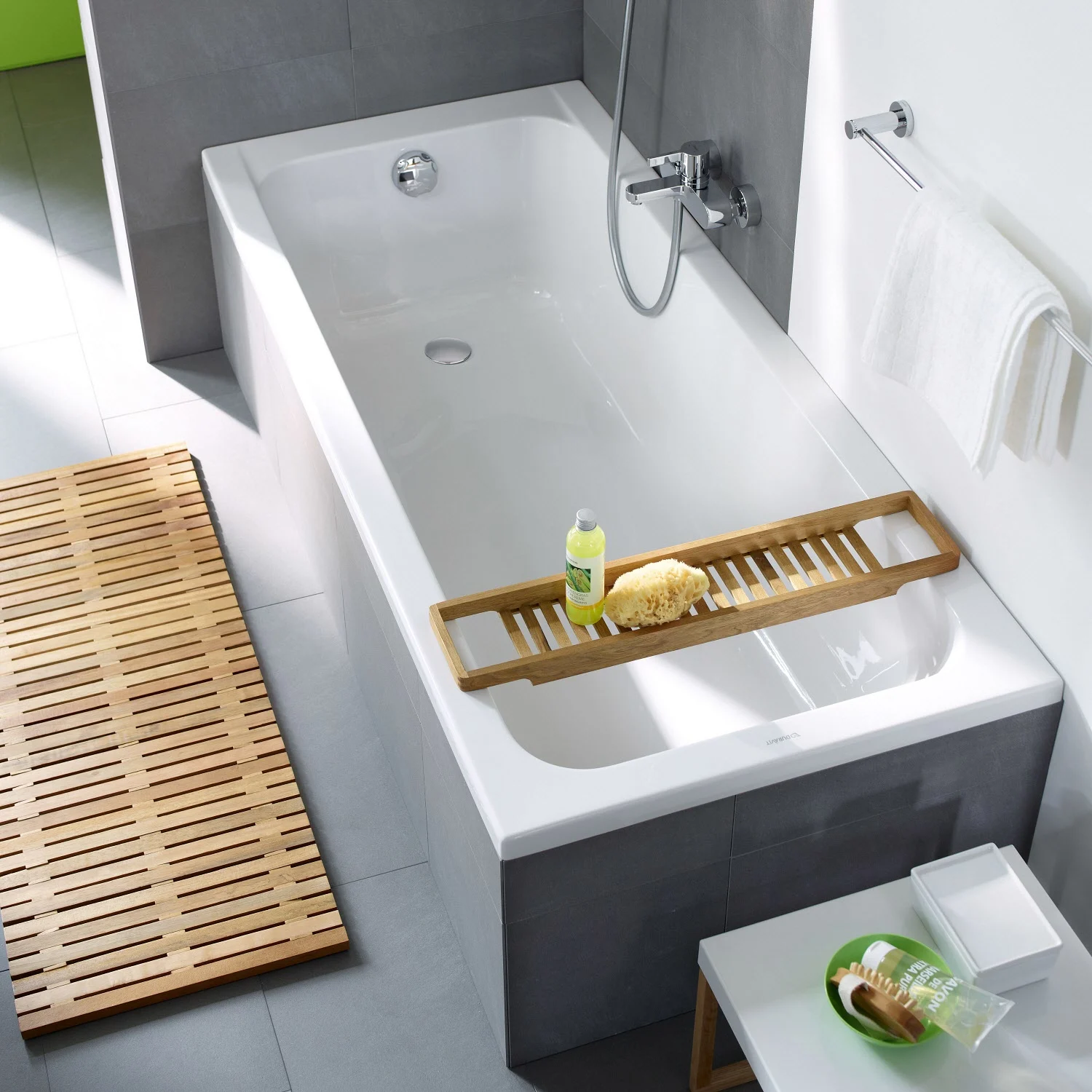 Duravit D-Code Rechteck-Badewanne 170 x 75 cm Bild 4