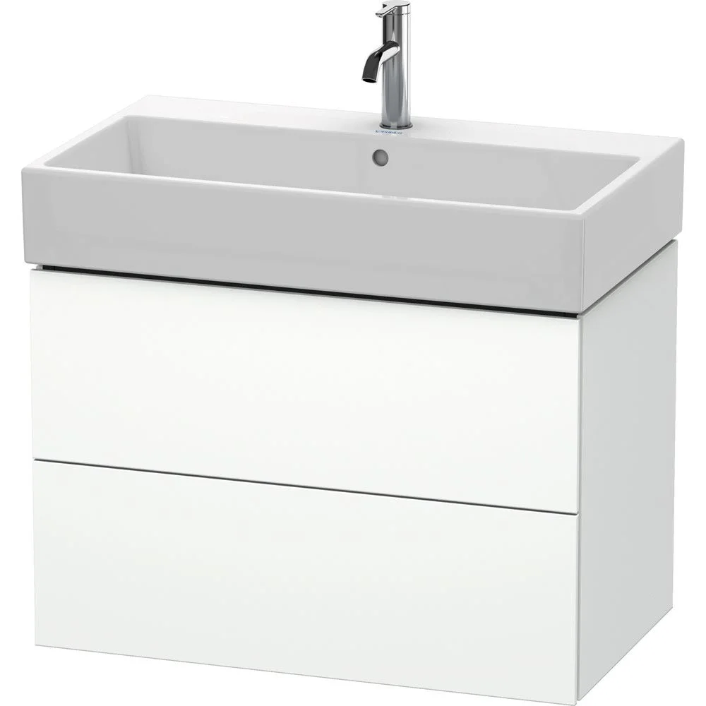 Duravit L-Cube Waschtischunterbau wandhängend mit 2 Auszügen 78,4 x 45,9 cm