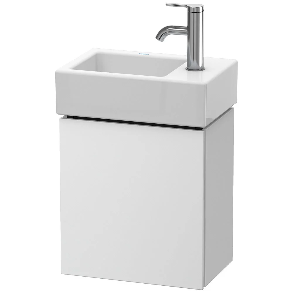 Duravit L-Cube Waschtischunterbau wandhängend 36,4 x 24,1 cm, mit 1 Tür, Türanschlag Links