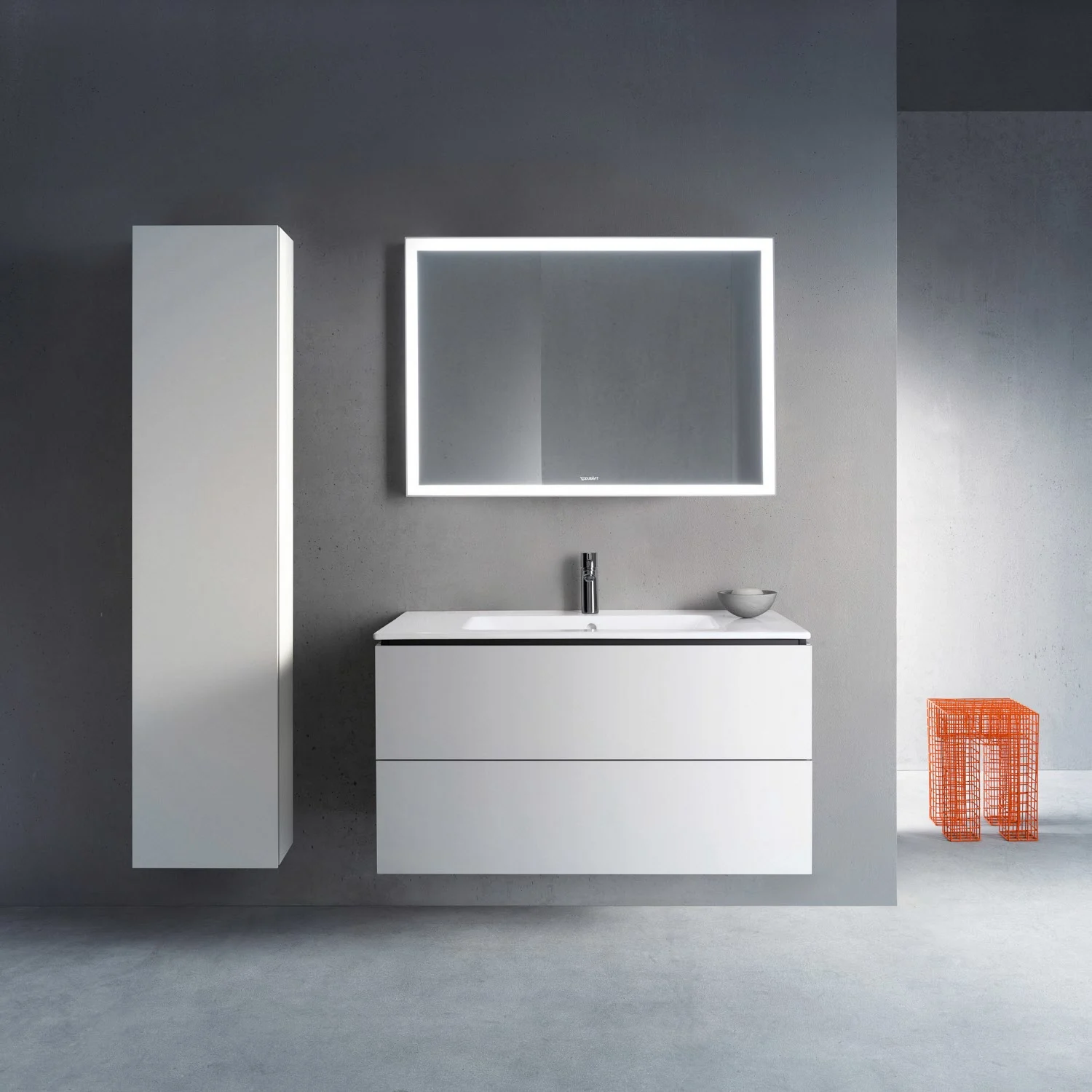 Duravit L-Cube Waschtischunterbau wandhängend mit 2 Auszügen, 102 x 48,1 cm Bild 9
