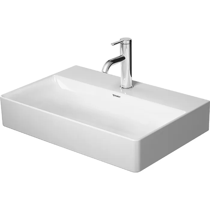 Duravit DuraSquare Waschtisch Compact mit 1 Hahnloch, 60 x 40 cm Bild 2
