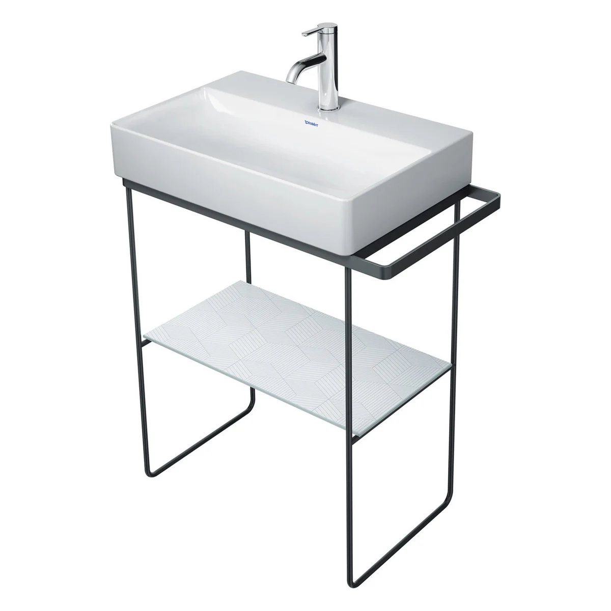 Duravit DuraSquare Metallkonsole, bodenstehend 66,5 x 45,1 cm