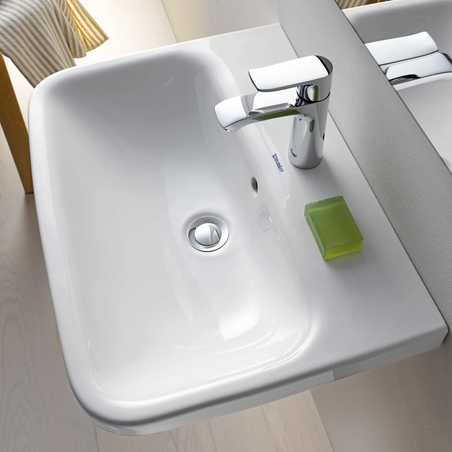 Duravit DuraStyle Waschtisch 60 cm, mit 1 Hahnloch