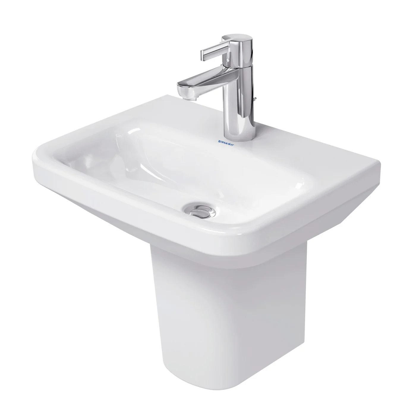 Duravit DuraStyle Handwaschbecken 45 cm, mit 1 Hahnloch Bild 3