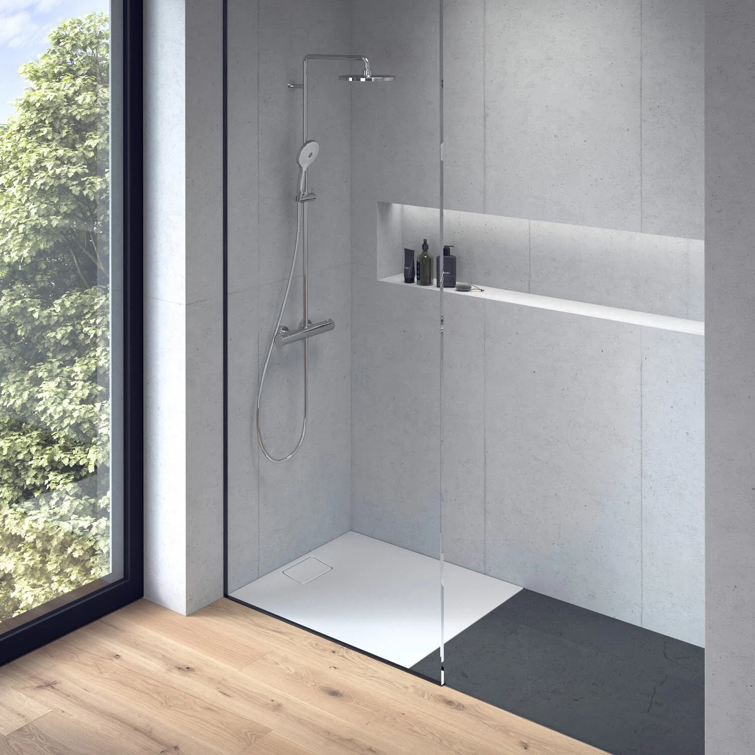 Duravit Stonetto Duschwanne Rechteck 90 x 80 cm Bild 9
