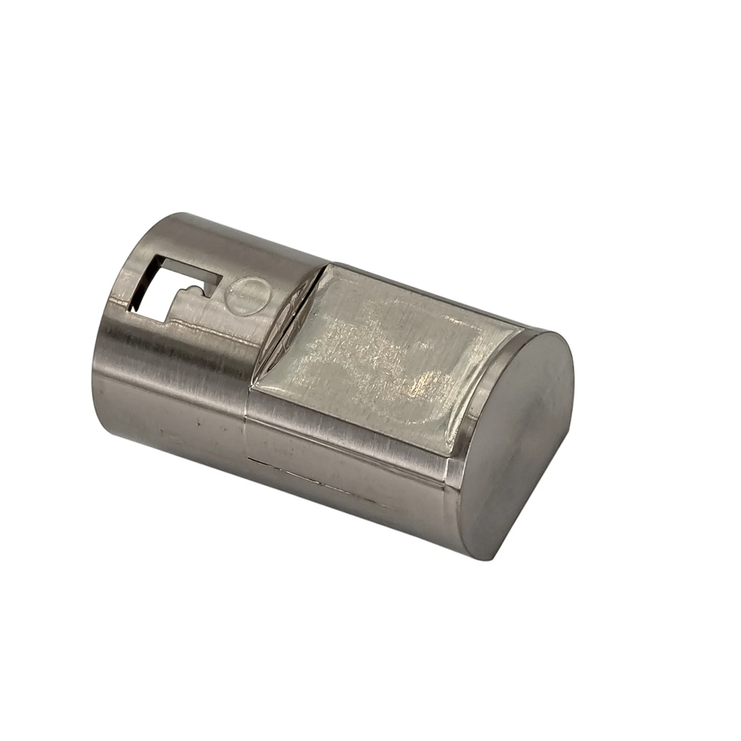 Metalowy cylinder w widoku z boku, Duravit