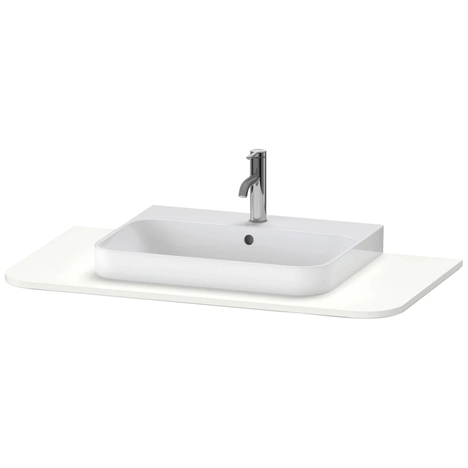 Duravit Happy D.2 Plus Konsole mit einem Ausschnitt 1,6 x 100 x 55 cm
