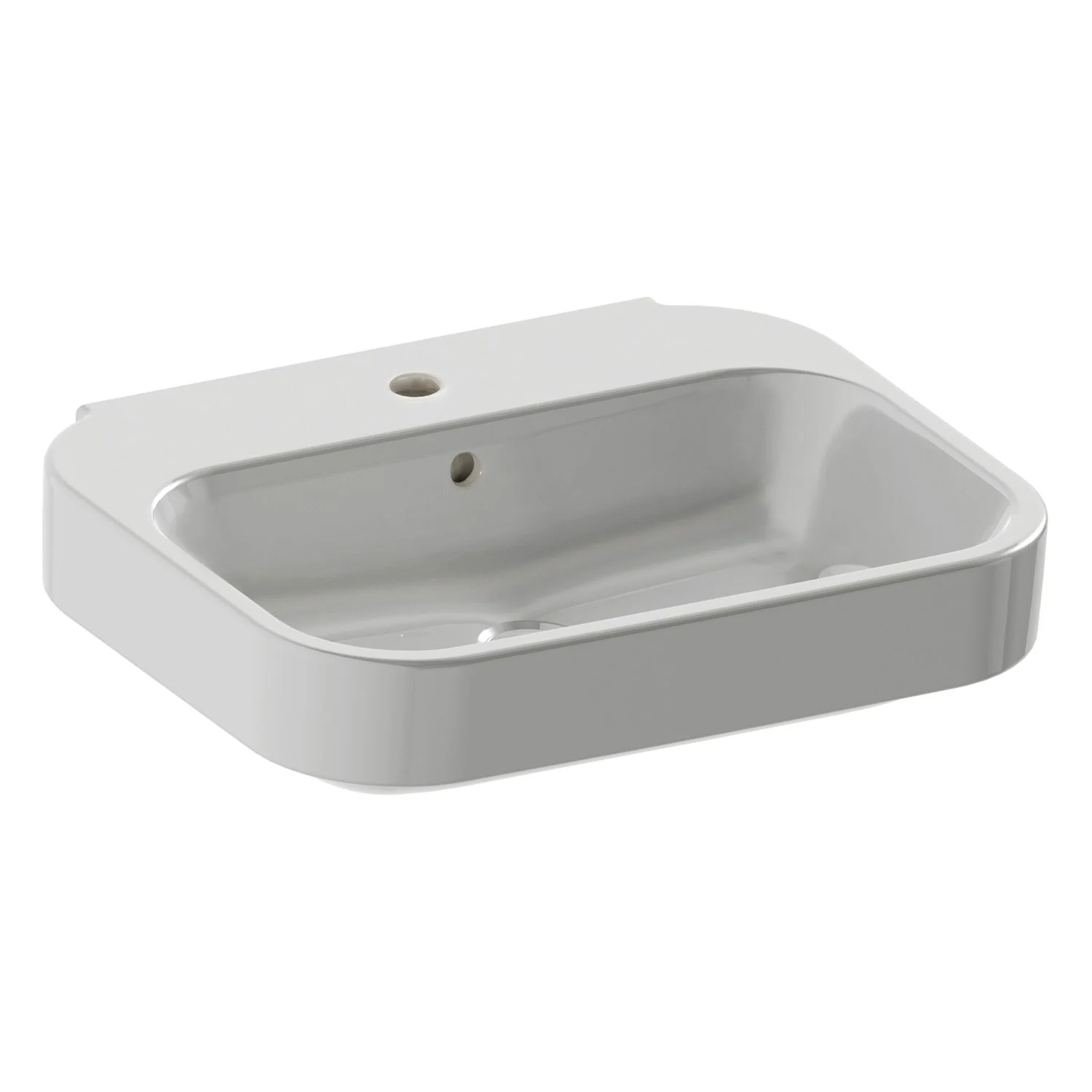 Duravit Happy D.2 Waschtisch 60 cm mit 1 Hahnloch