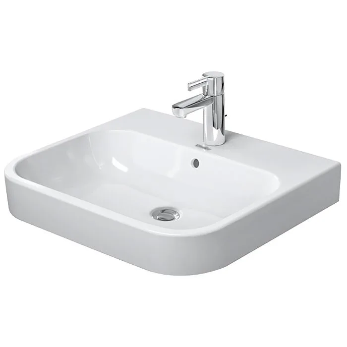 Duravit Happy D.2 Möbelwaschtisch 60 cm mit 1 Hahnloch