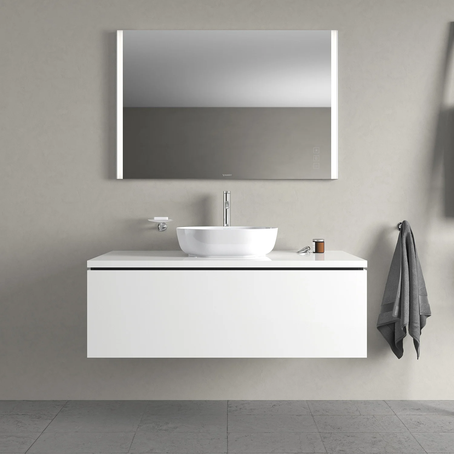 Duravit Luv Aufsatzbecken ohne Hahnlochbank 50 x 35 cm Bild 3