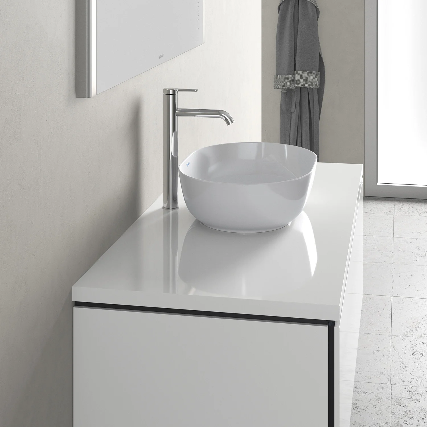 Duravit Luv Aufsatzbecken ohne Hahnlochbank 50 x 35 cm Bild 6