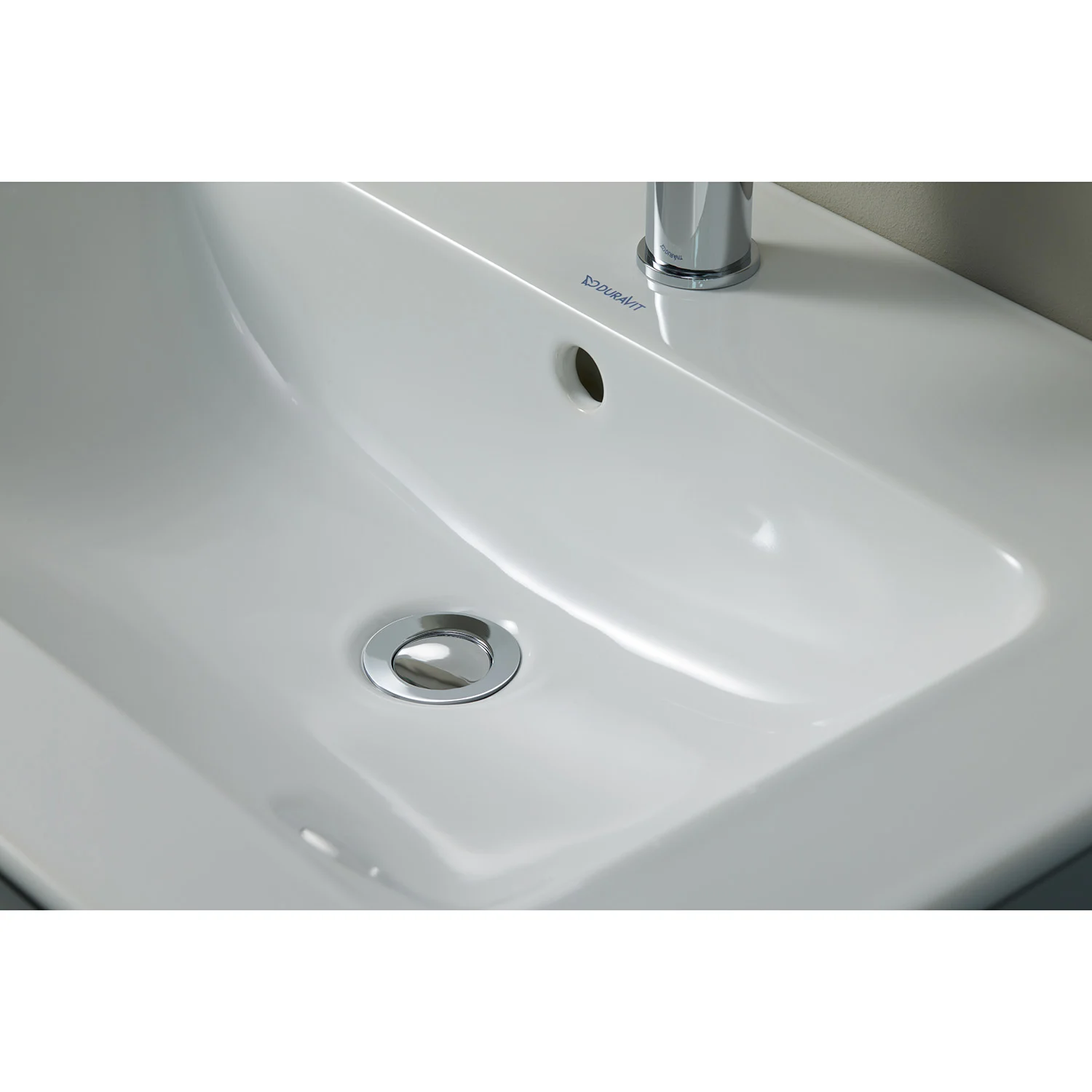 Duravit ME by Starck Möbelwaschtisch 83 cm mit 1 Hahnloch Bild 6