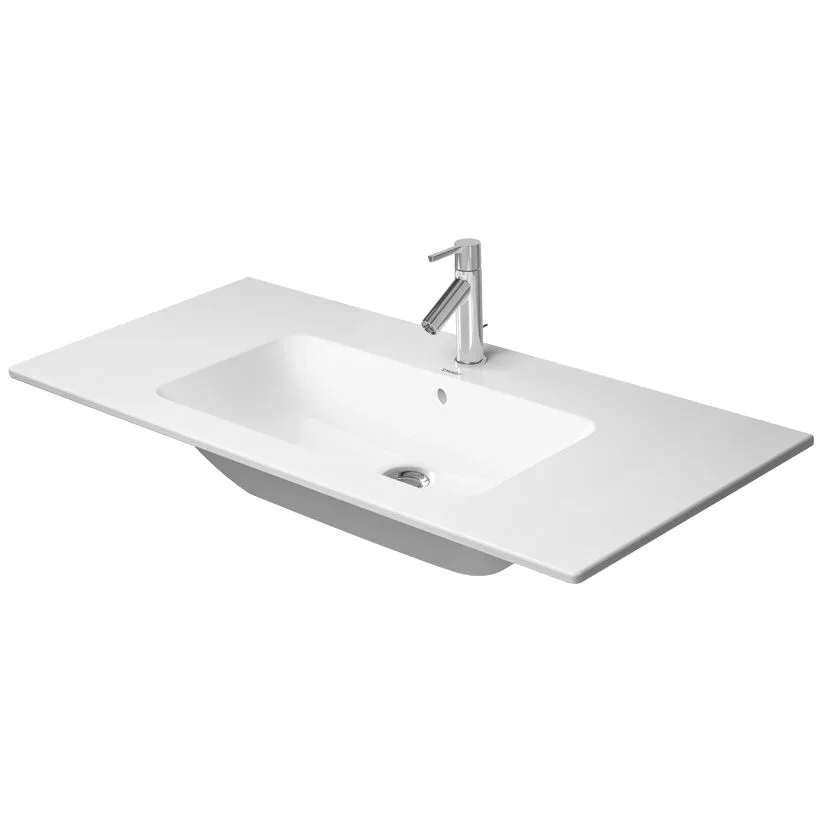 Duravit ME by Starck Möbelwaschtisch 103 cm mit 1 Hahnloch Bild 2