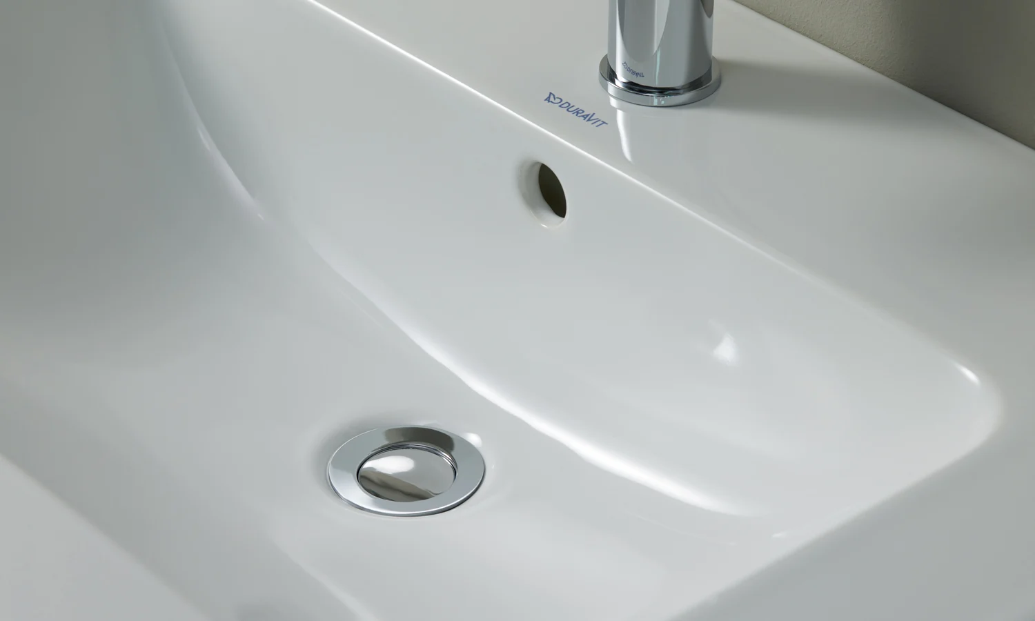 Duravit ME by Starck Möbelwaschtisch 103 cm mit 1 Hahnloch Bild 4