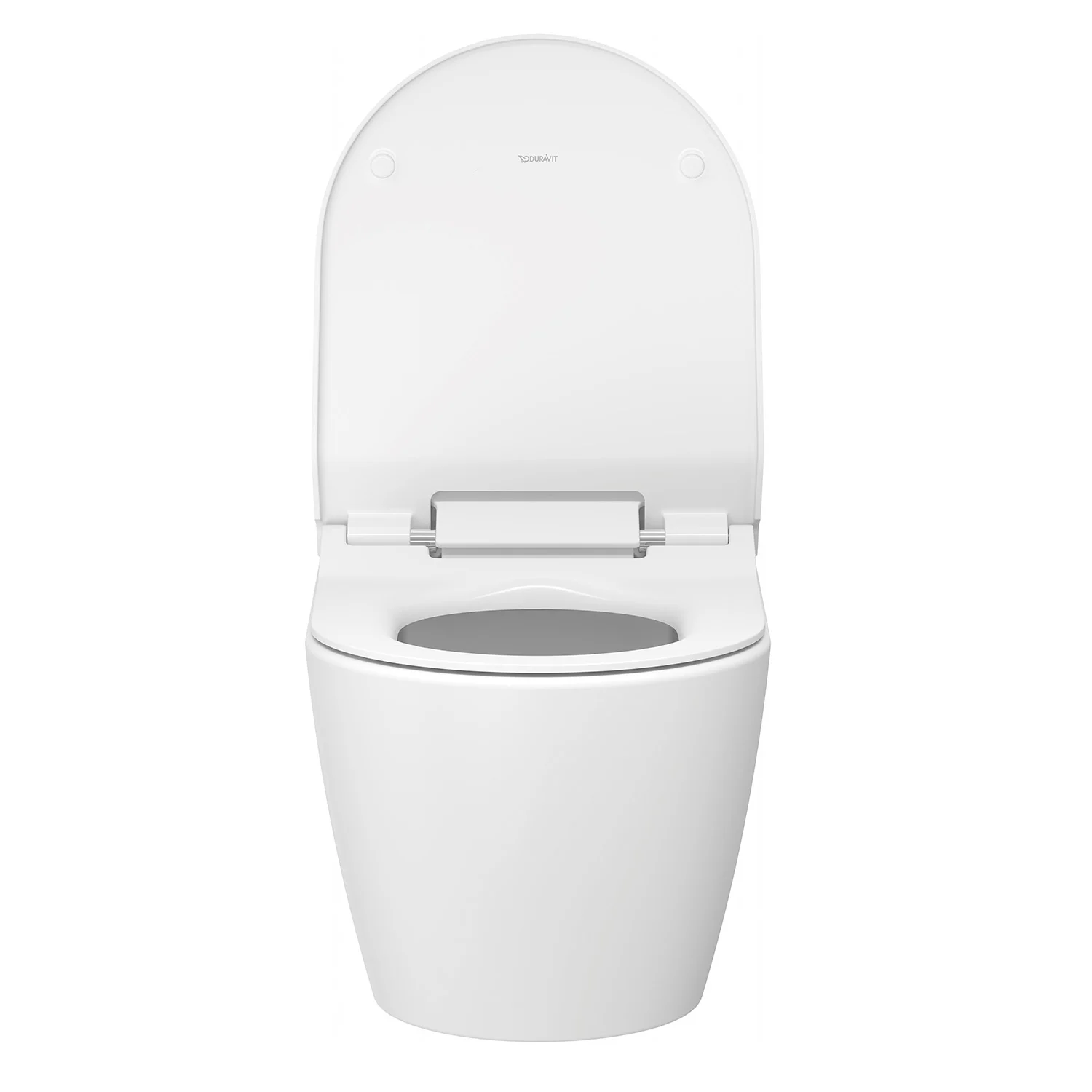 Wycięta toaleta w widoku z przodu, Duravit
