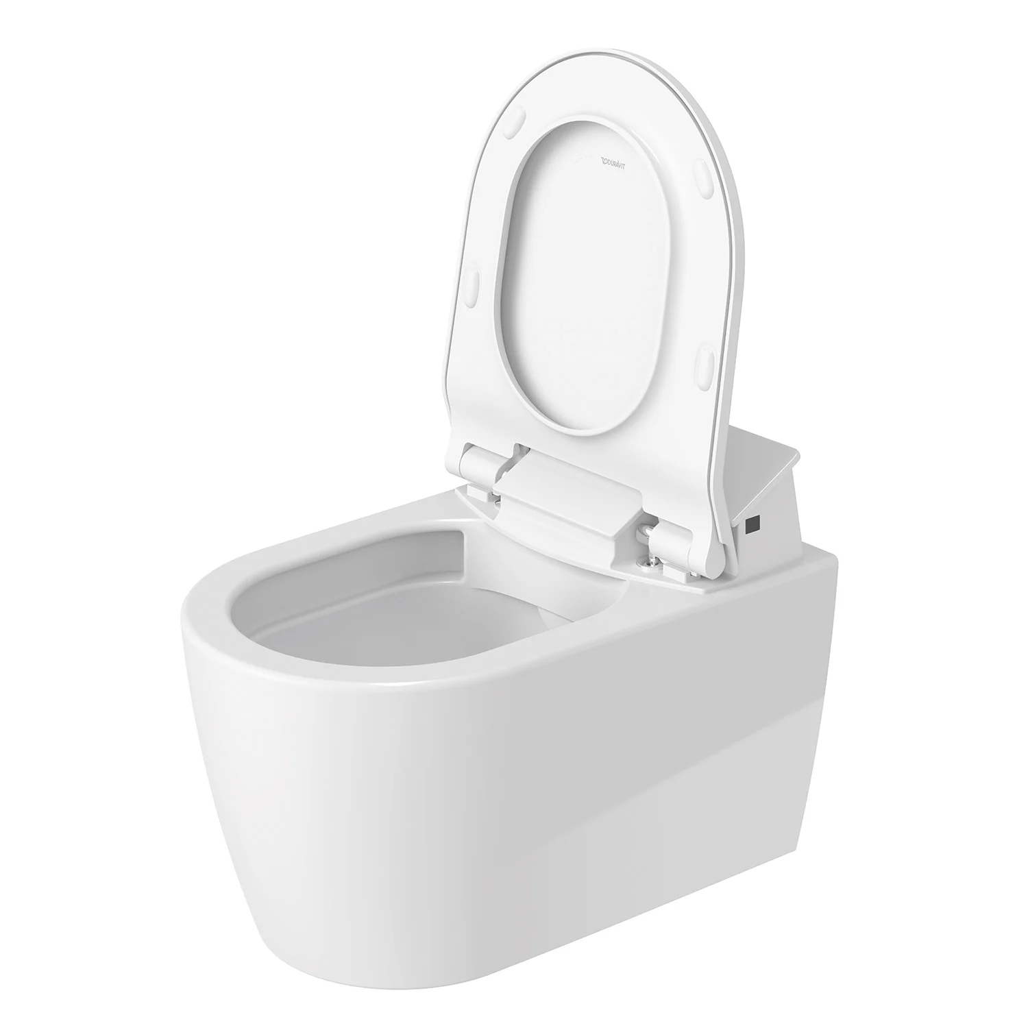 Wycięta toaleta w widoku z boku, Duravit