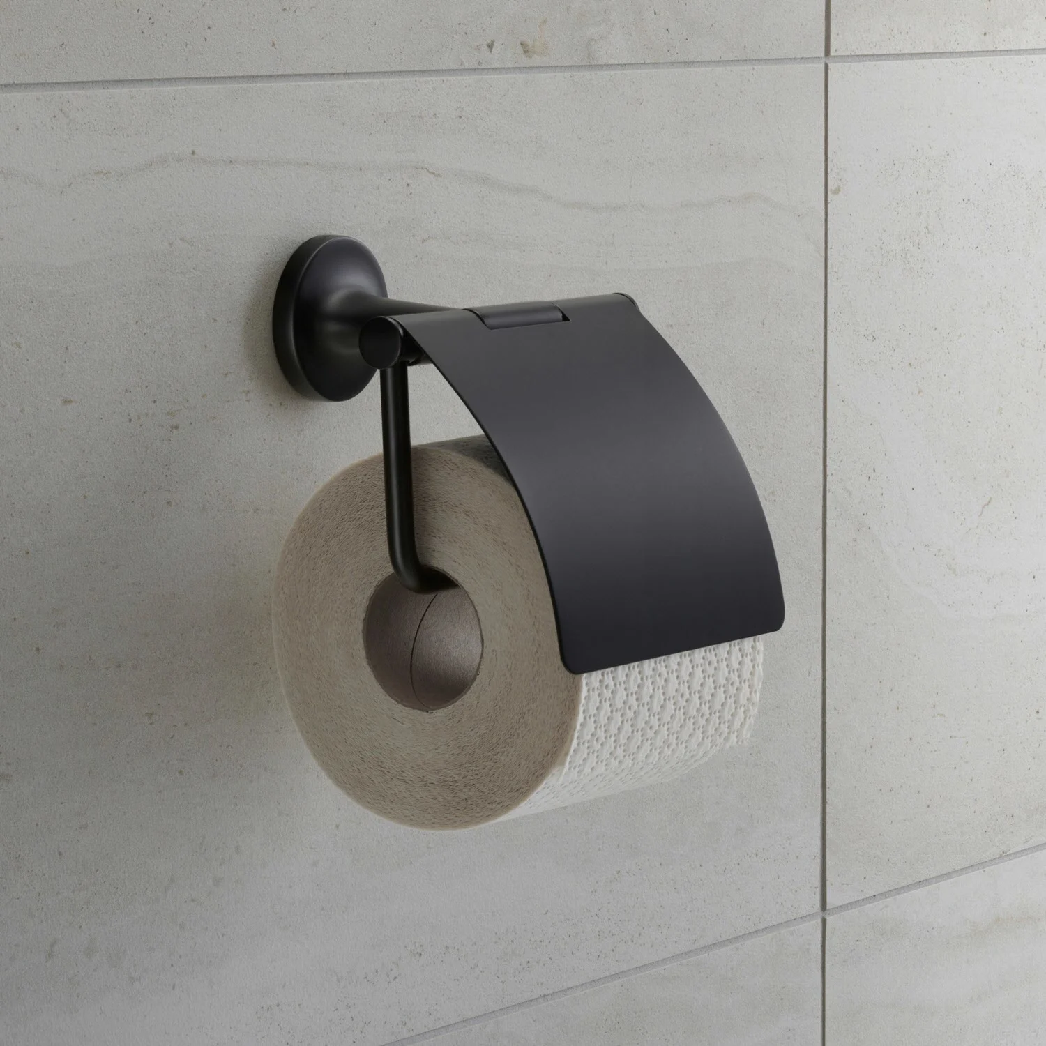 Duravit Strack T Papierrollenhalter mit Deckel Bild 4