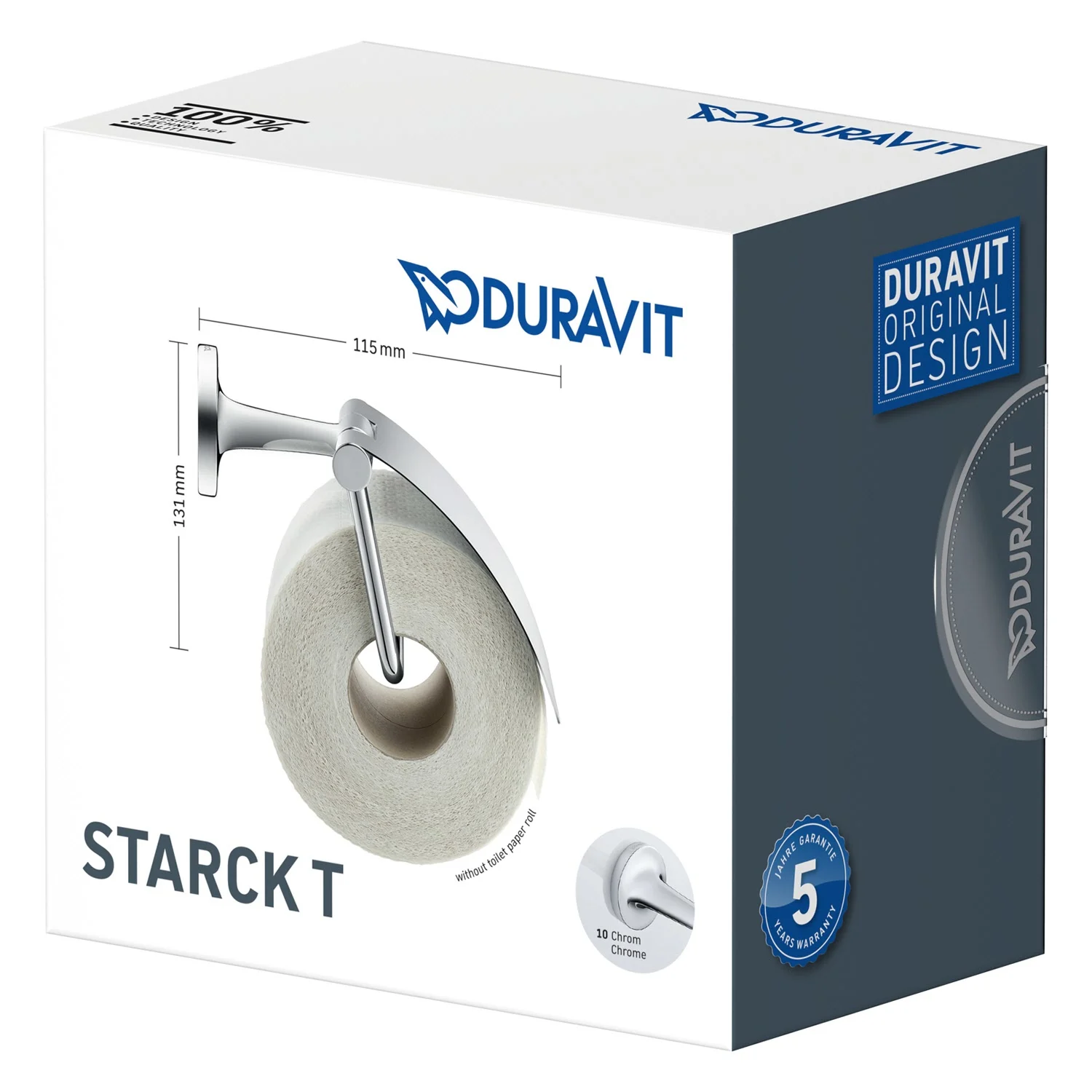 Duravit Strack T Papierrollenhalter mit Deckel Bild 7