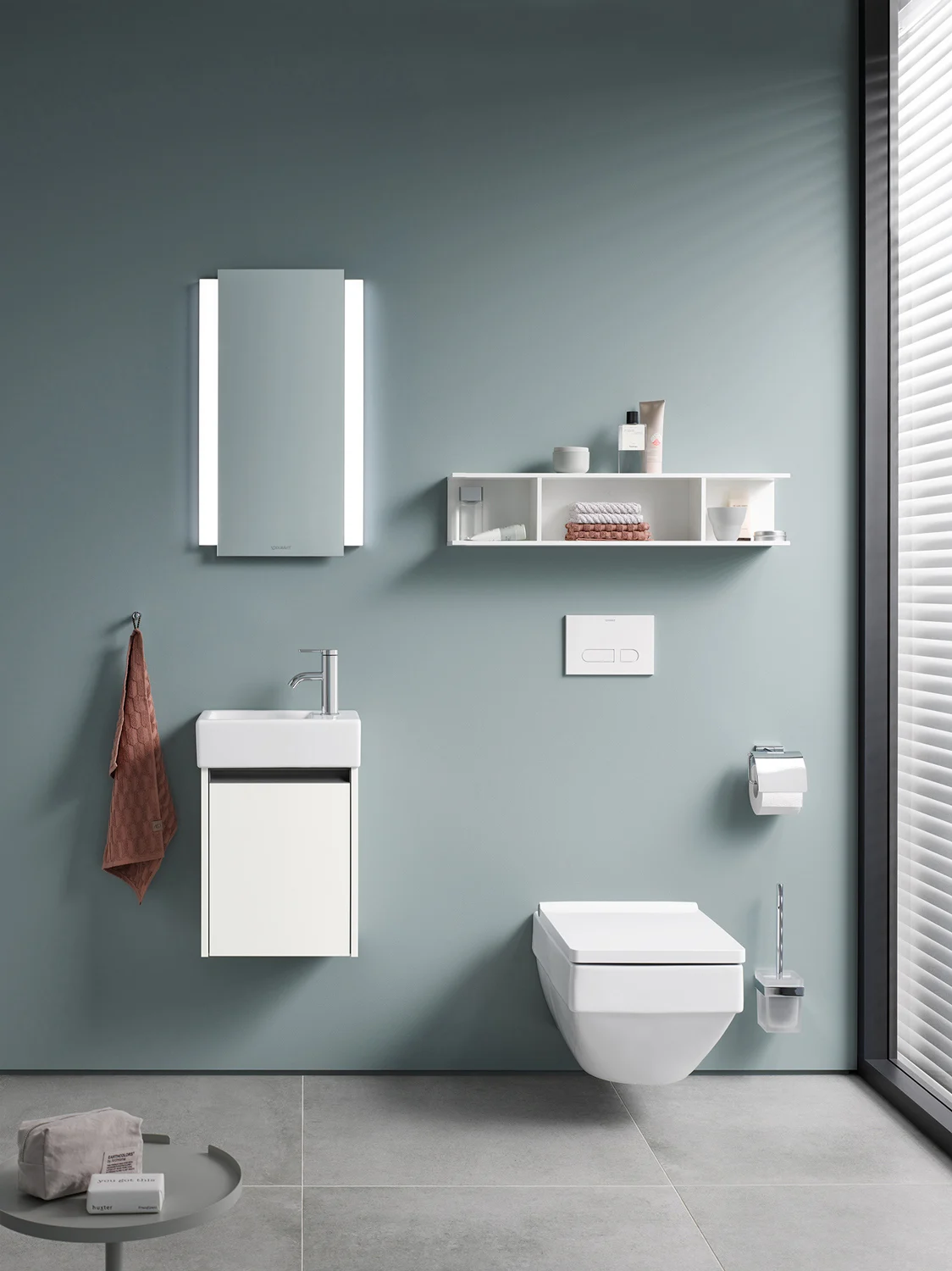 Duravit Vero Air Handwaschbecken mit 1 Hahnloch 38 x 25 cm, ohne Überlauf Bild 4