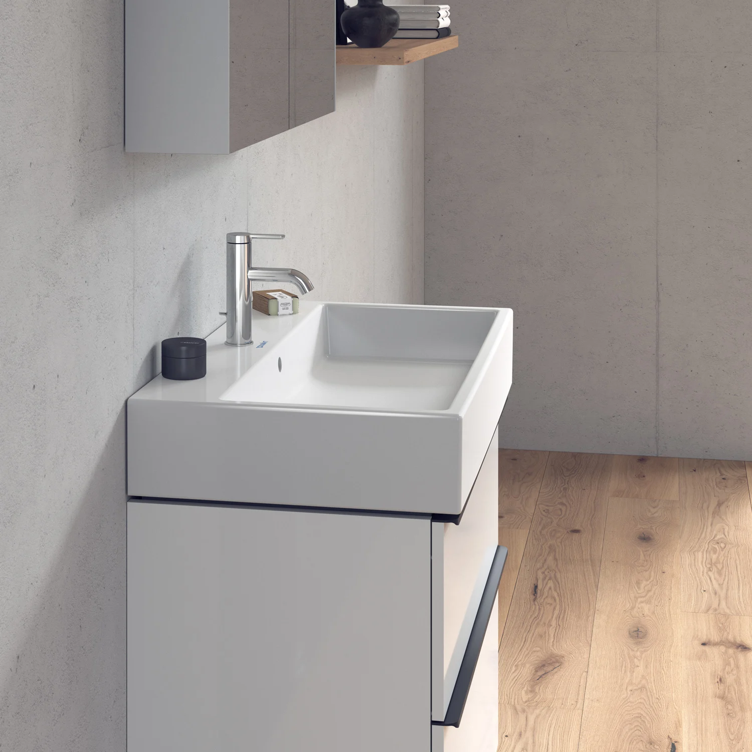 Duravit Vero Air Möbelwaschtisch mit 1 Hahnloch 80 x 47 cm, mit Überlauf Bild 6