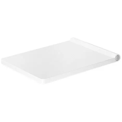 Biała deska sedesowa widok z boku, Duravit
