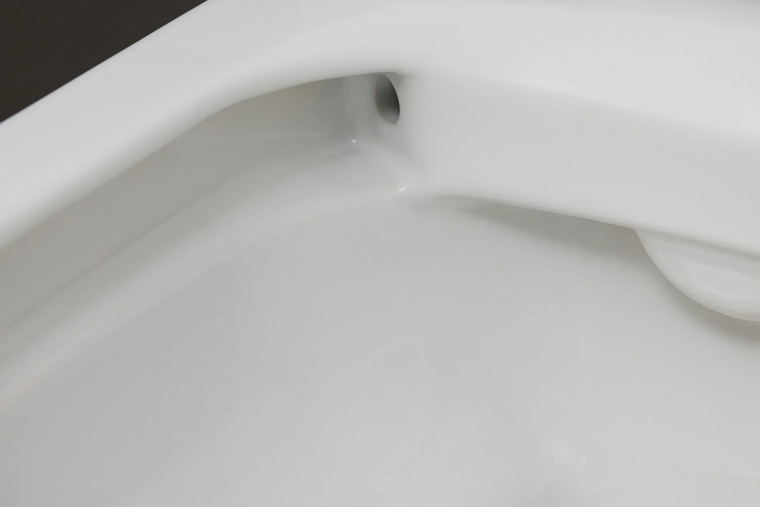 Zbliżenie wnętrza toalety, Duravit