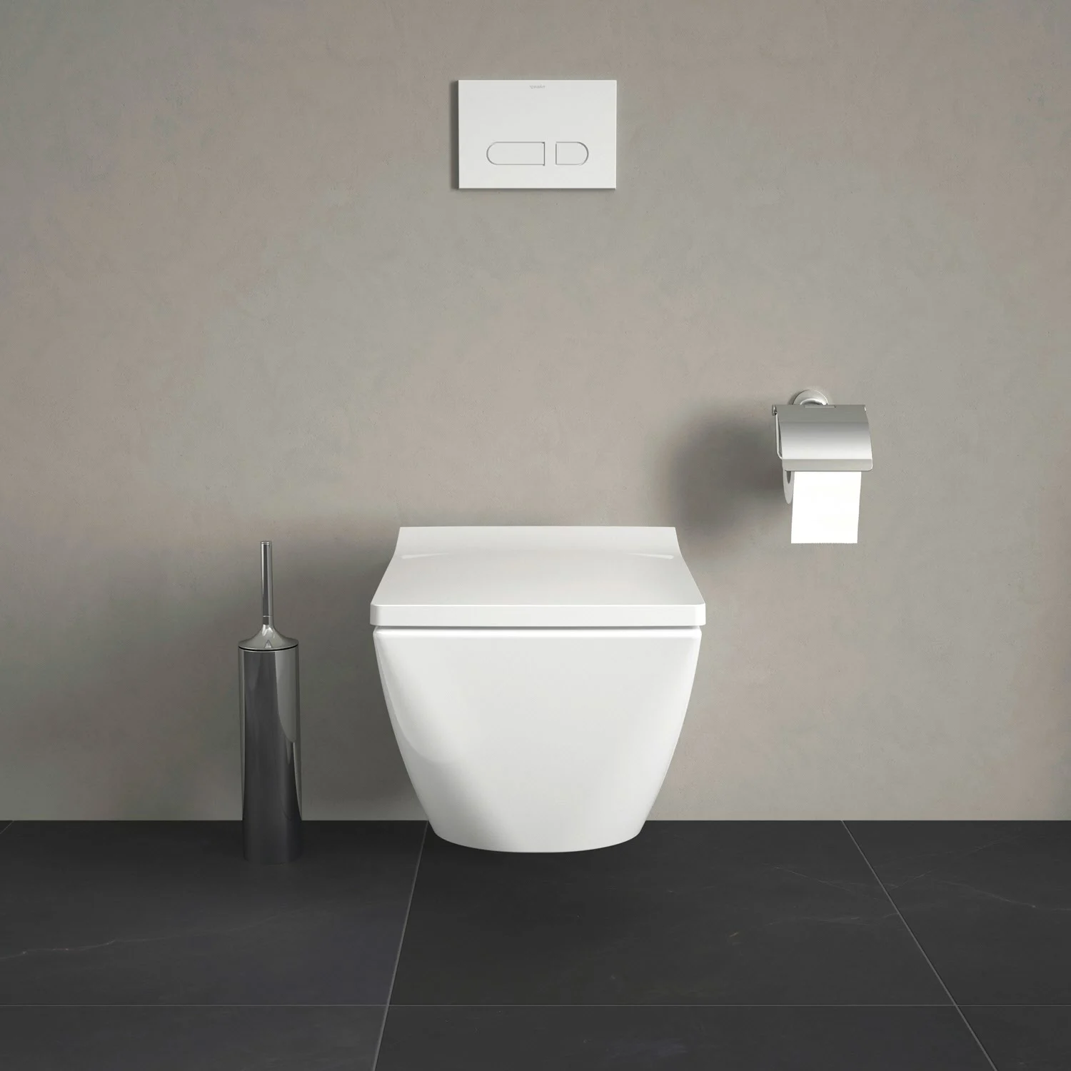 Nowoczesna toaleta w łazience, Duravit