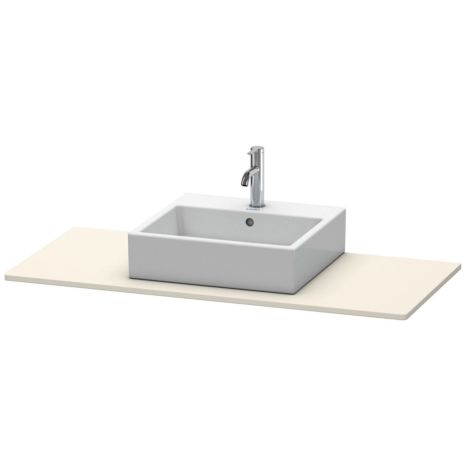Duravit XSquare Konsole 120 cm, mit einem Ausschnitt