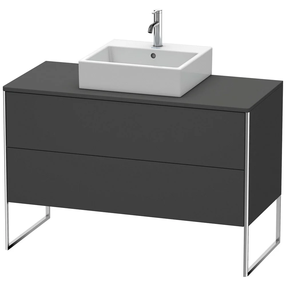 Duravit XSquare Waschtischunterbau für Konsole stehend 120 cm, mit 2 Auszüge